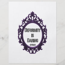 Deformity is Daring Flyer Design