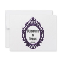 Deformity is Daring Invitation