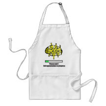 Defragmentation in progress apron
