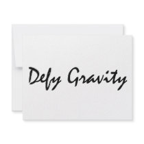 Defy Gravity Custom Announcement