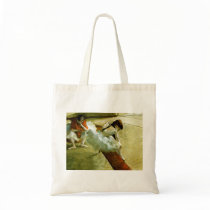 Degas painting Gallery Player ballet ballerina art Tote Bags