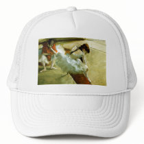 Degas painting Gallery Player ballet ballerina art Hat