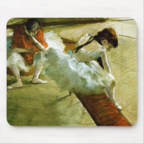 Degas painting Gallery Player ballet ballerina art Mousepad
