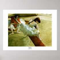 Degas painting Gallery Player ballet ballerina art Posters