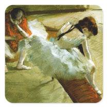 Degas painting Gallery Player ballet ballerina art Sticker