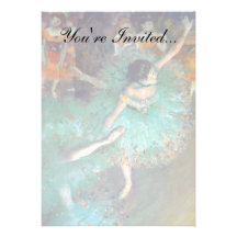 Degas - The Green Dancers Announcements