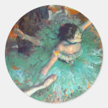 Dégazez - les danseurs verts adhésifs