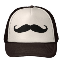 Déguisement de moustache drôle casquette
