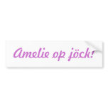 "Dein Kind" op jöck! bumper stickers