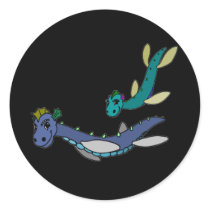 Deipr and Depf Round Sticker