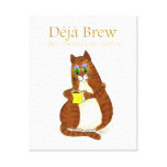 Deja brew canvas prints