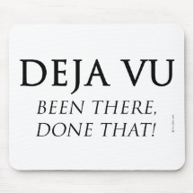 Deja Vu Mouse Pad