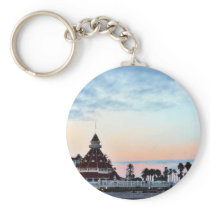 Del Coronado Sunset Keychain