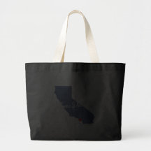 Del Mar California CA Shirt Canvas Bags