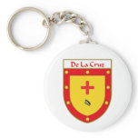 DeLaCruz Coat of Arms/Family Crest Key Chain