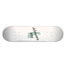 Delaware Boy on Child's Delaware Map Drawing Skate Boards