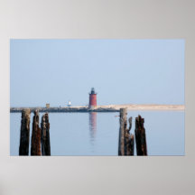 Delaware Breakwater & Harbour of Refuge Lighthouse Posters