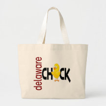 Delaware Chick 1 Canvas Bag