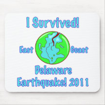 Delaware Earthquake of 2011 Mousepad