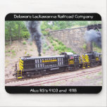 Delaware Lackawanna Railroad Company Alco RS-3s Mouse Pads
