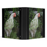 Delaware Rooster Vinyl Binder