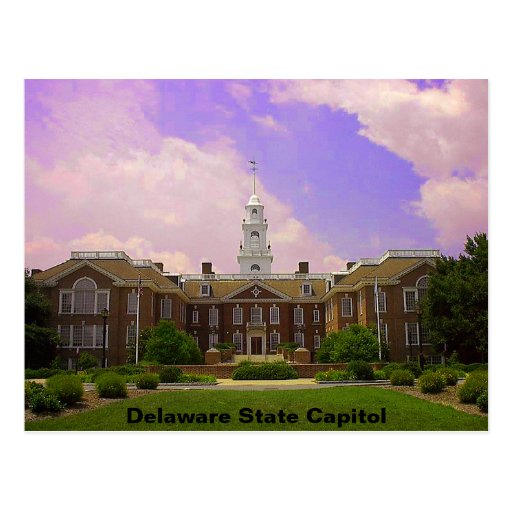 Delaware State Capital Postcard
