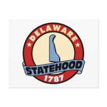 Delaware Statehood Gifts and Tees Post Card