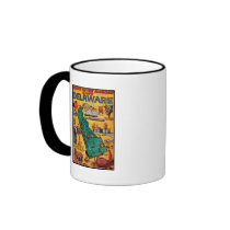 Delaware the Diand State Mugs