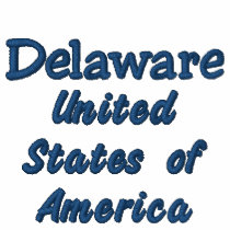 Delaware United States of America Polo Shirt