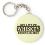 Delaware Whiskey Drinking Champion Key Chains