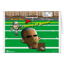Delay of Game Greeting Card