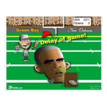 Delay of Game Post Cards