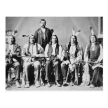 Delegation of Sioux chiefs, led by Red Cloud (1822 Post Cards