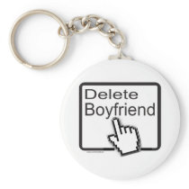 DELETE BOYFRIEND T-SHIRTS AND GIFTS KEY CHAIN