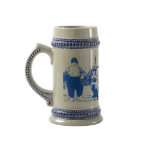 Delft Blue, Dutch Boy and Cat, Delft Blue, Dutc... Coffee Mug