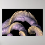 Delft Spirals Poster