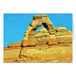 Delicate Arch At Arches National Park Greeting Cards