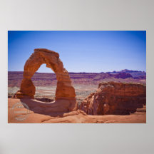 Delicate Arch of Arches National Park Posters
