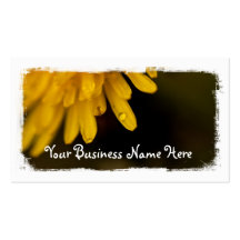 Delicate Dandelion; Promotional Business Card Template