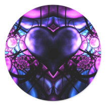 Delicate Heart of Scorpio Stickers