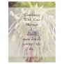 Delicate Hellebore Blossom Custom Flyer
