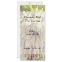 Delicate Hellebore Blossom Custom Rack Card