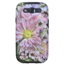 Delicate Pink Mums- Case-Mate Samsung Galaxy S3 Samsung Galaxy S3 Cases