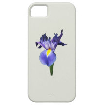 Delicate Purple Iris iPhone 5 Covers