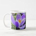 Delicate Purple Striped Crocus Mug