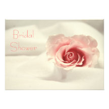 Delicate Rose Invitation