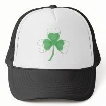 Delicate Shamrock Mesh Hat
