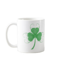 Delicate Shamrock Mug