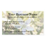 Delicate Spring Beauty Flowers Business Card Templates