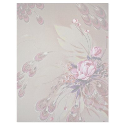 Delicate wind Yellow flowers Letterhead Template by blueyellowtube